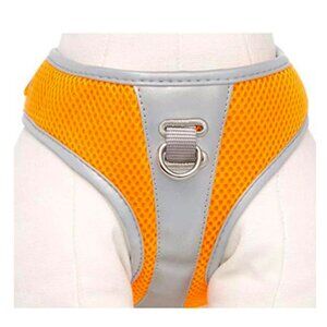 NWOT~TOP PAW Reflective Stripe Comfort Dog Harness Orange Colored (Size: Large)